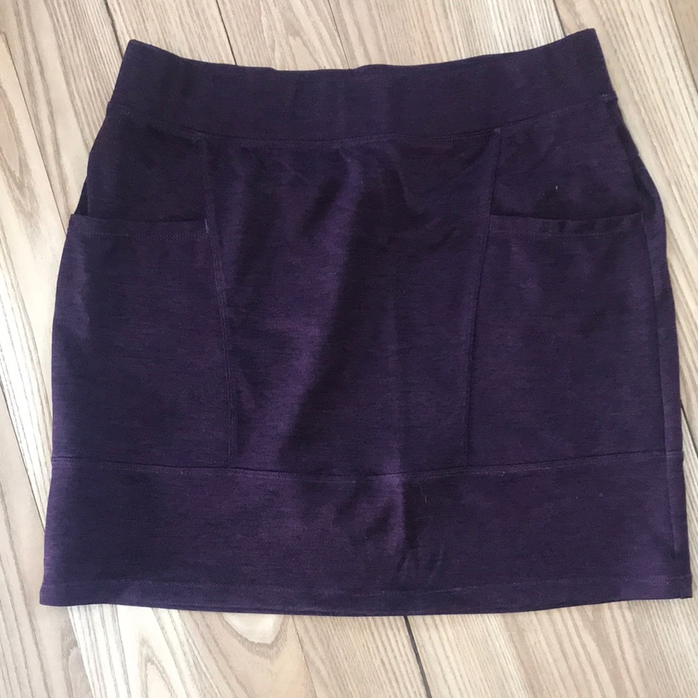 Toad & Co Short stretch Purple Women's Skirt